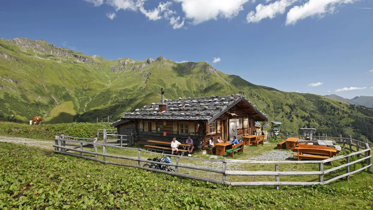 Gadaunerer Hochalm Bad Gastein Gasteinerdalen Semester i Österrike