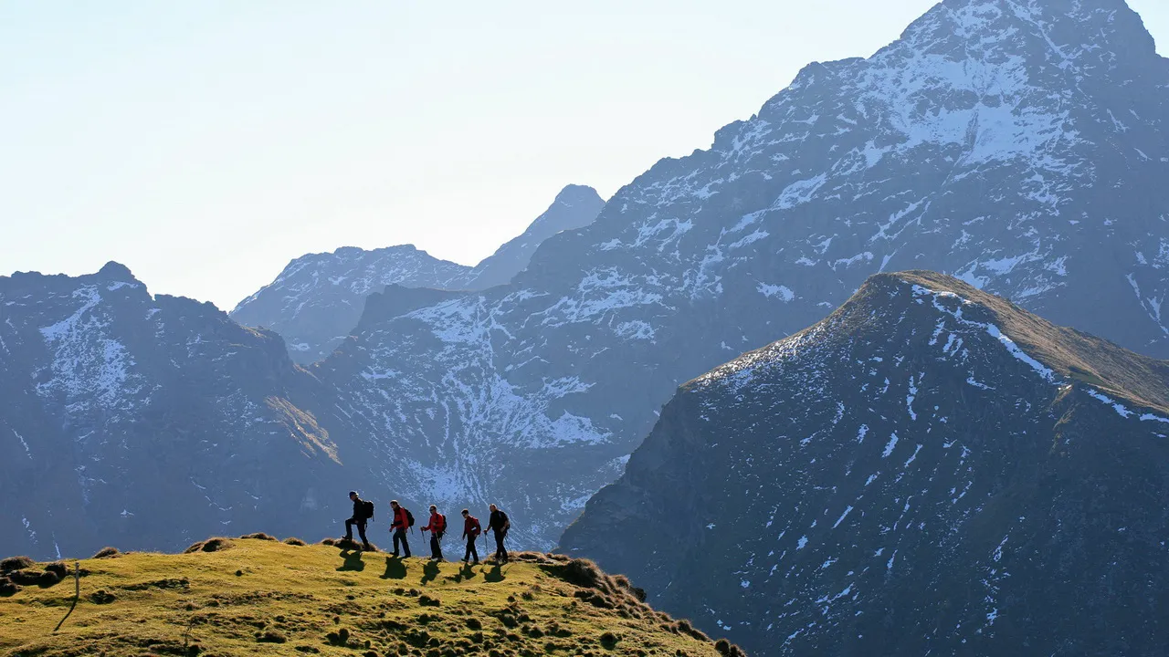 Hochgolling vandring semester i Österrike