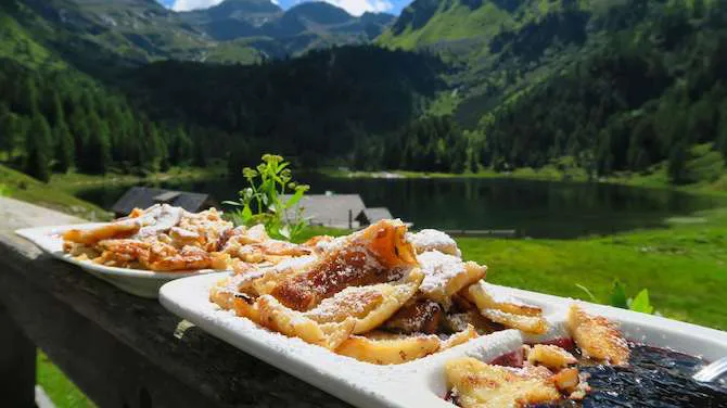 Kaiserschmarrn på Duisitzkarseehütte