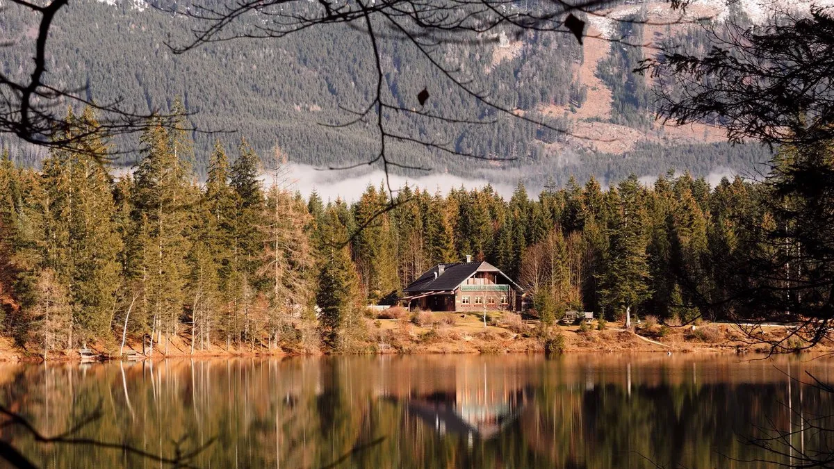 Ödensee Kohlroserlhütte vandring semester i Österrike
