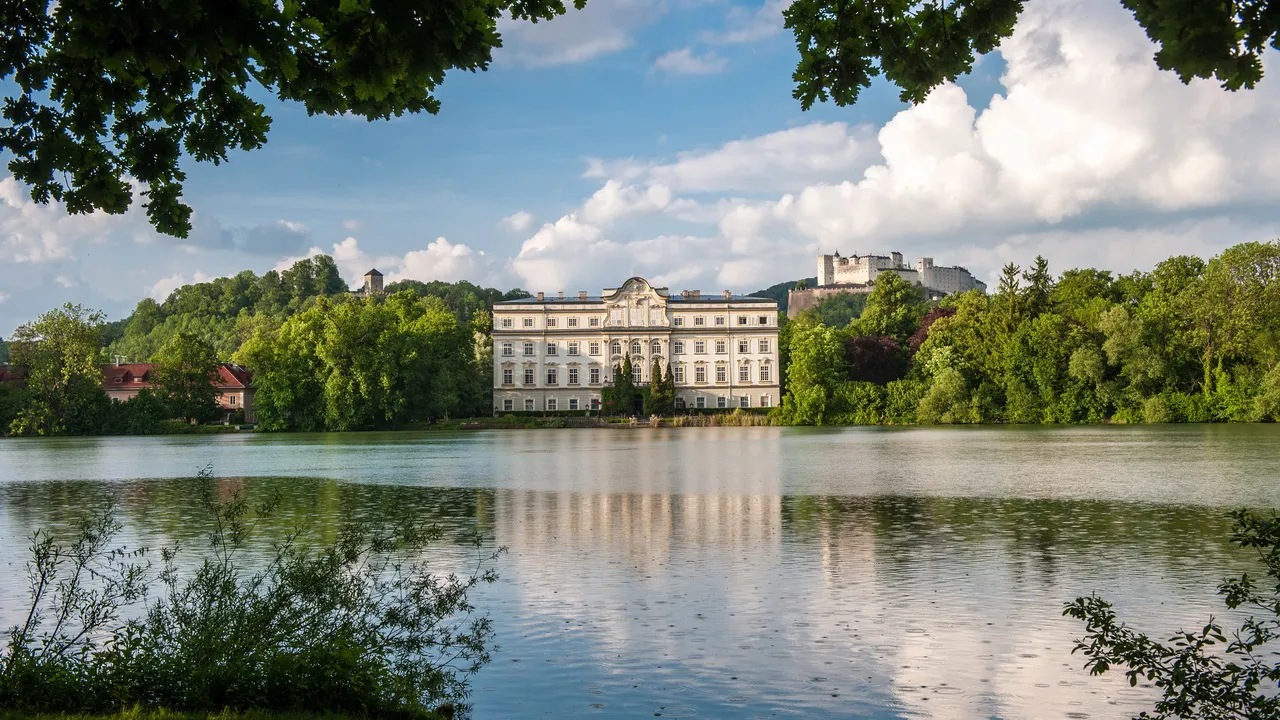Schloss Leopoldskron Salzburg SOM Sound of music Von Trapps
