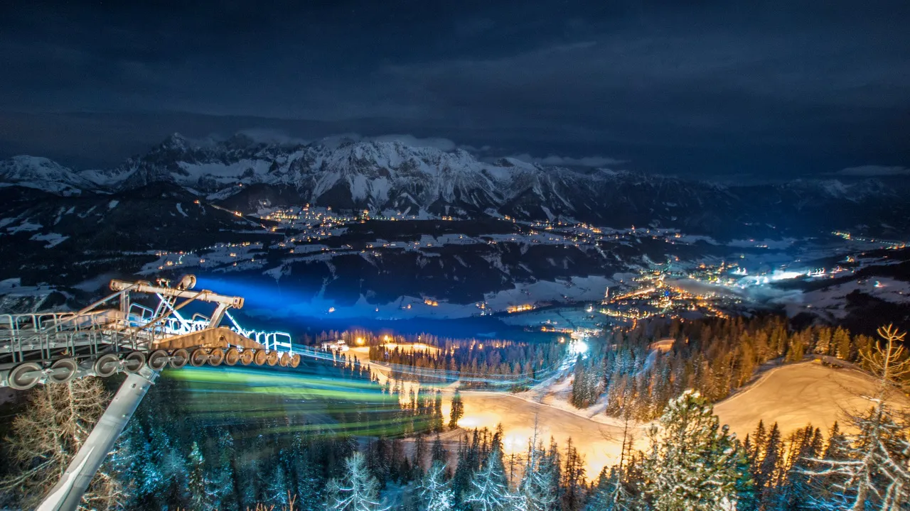 Schladming by night
