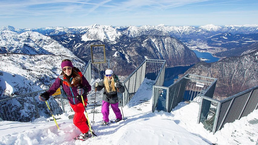 Snöskovandring Skidresa Österrike