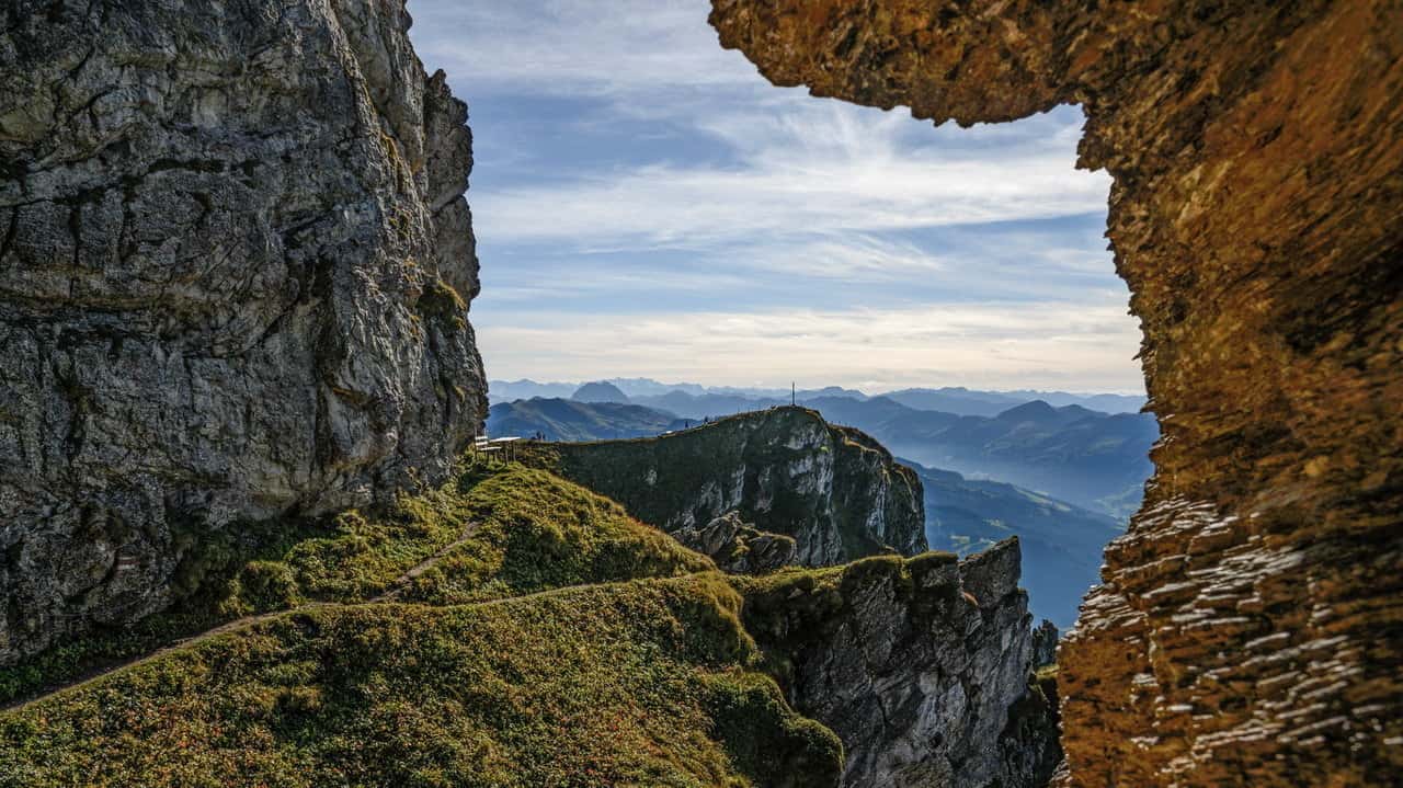 Spännande utsikt - Vandra till Kitzbühel - Austria Travel