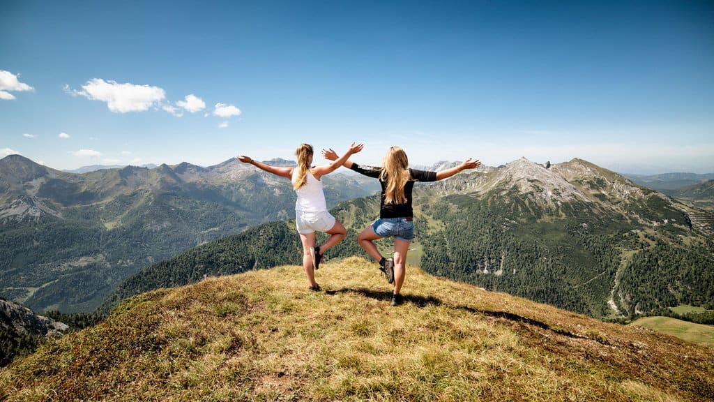 2 girls Lungau Österrike-Austria Travel
