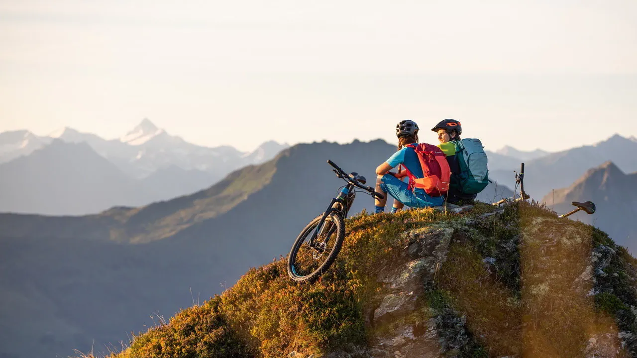 Utsikt MTB Kitzbüheler Alpen