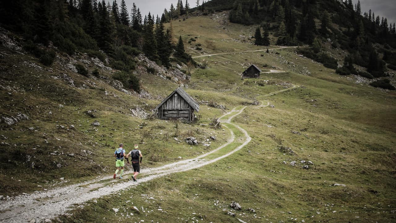 Trail running Dachstein