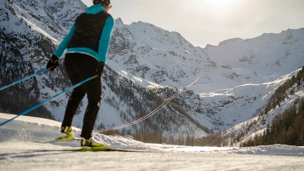 Längskidor Ortler Sulden skidsemester