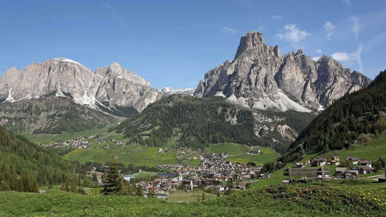 Corvara Vandra i Dolomiterna - Alta Badia