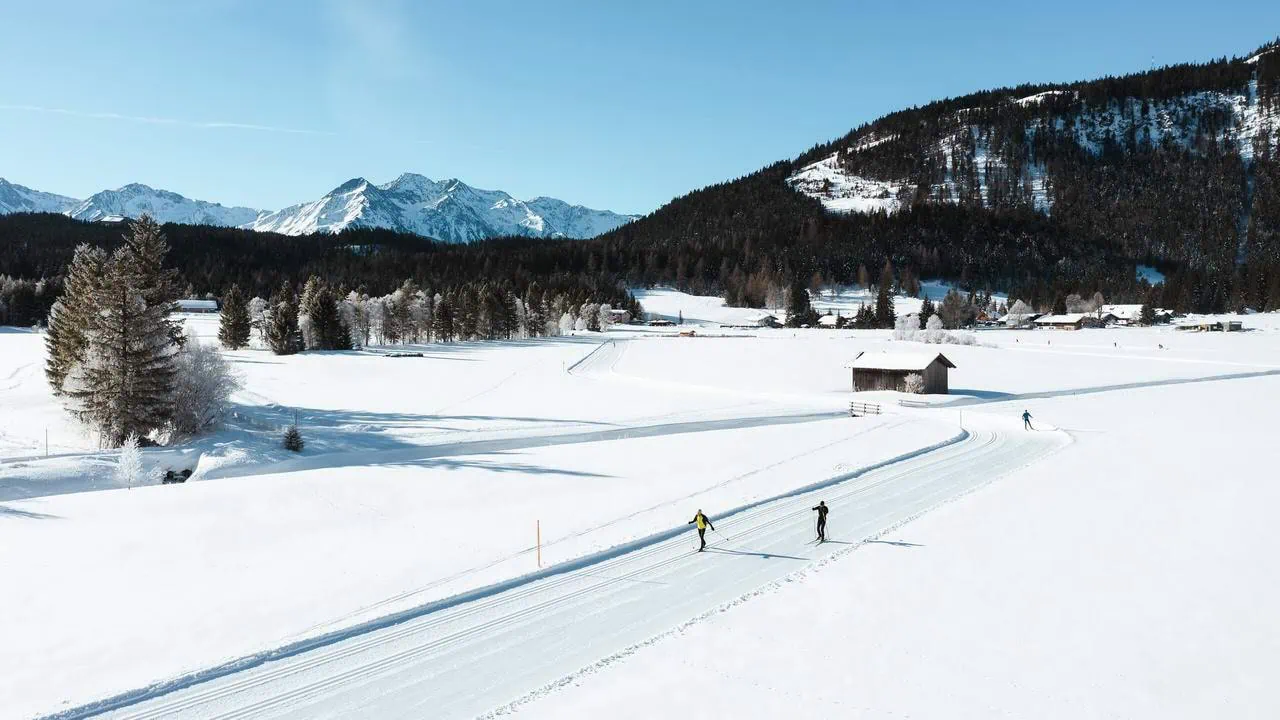 Längdskidresa till Leutasch i Tyrolen