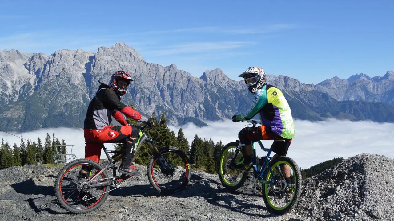 MTB och downhill i Österrikes största bikeregion
