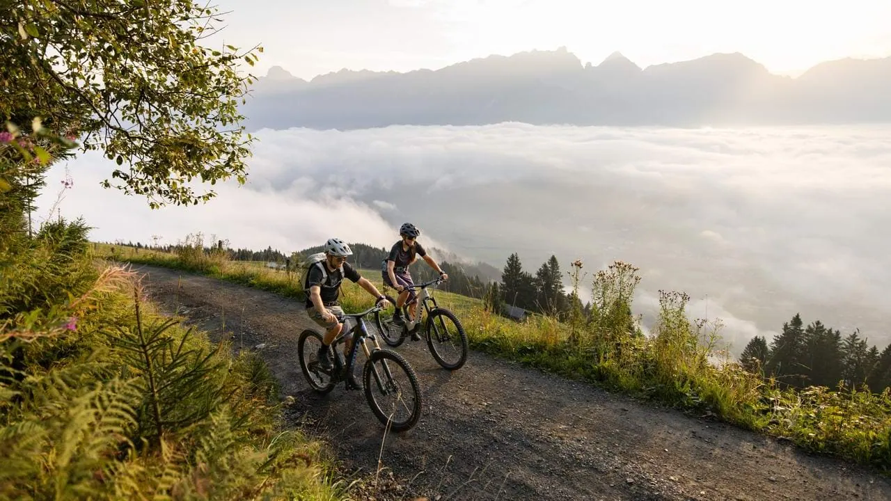 E-MTB på Biberg Saalfelden Leogang