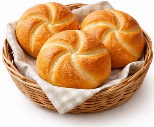 Klassiska österrikiska Kaisersemmel