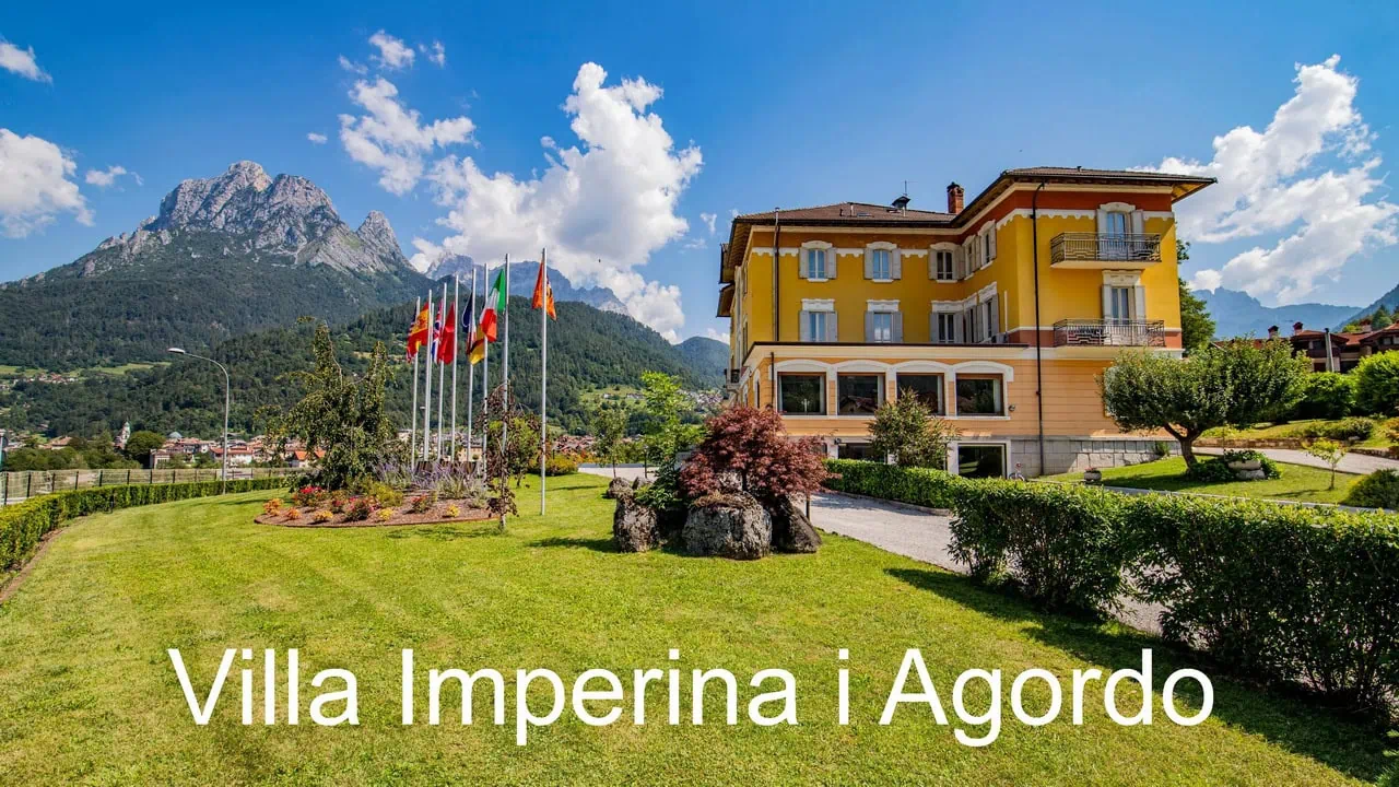 Villa Imperina i Agordo, Italien
