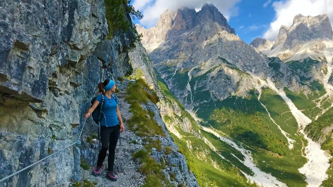 Vandring Meran Gardasjön Brentadolomiterna